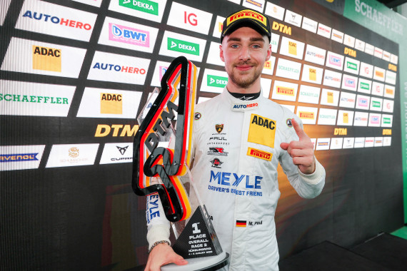 Vergangenes Jahr feierte Maximilian Paul am Nürburgring einen sensationellen DTM-Sieg
