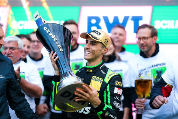 Thomas Preining gewann dieses Jahr zum zweiten Mal die DTM