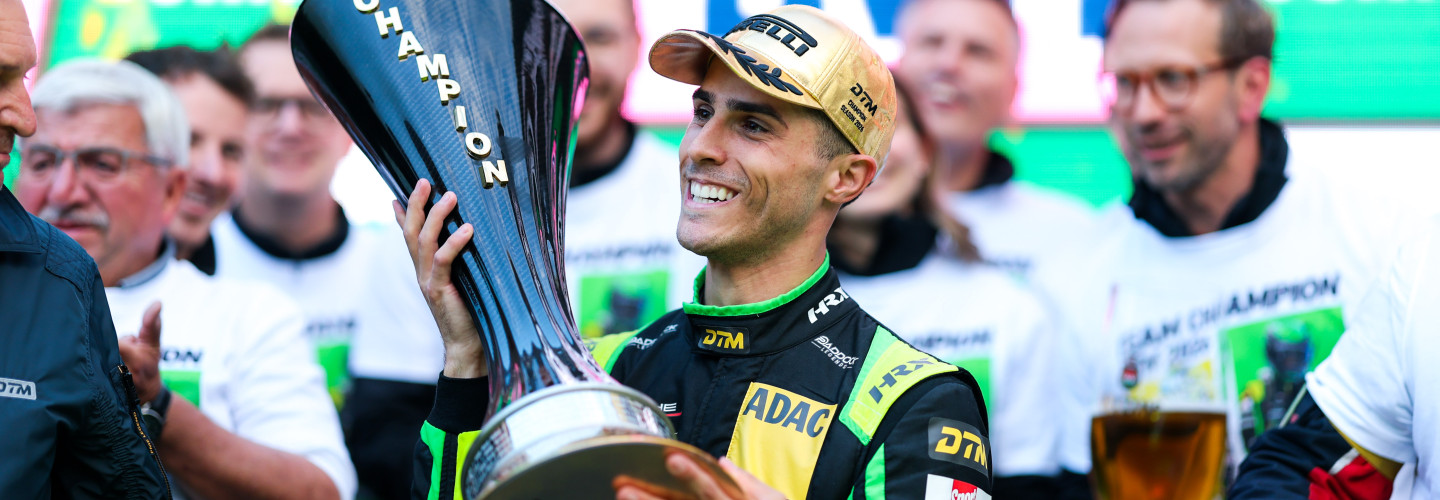Thomas Preining gewann dieses Jahr zum zweiten Mal die DTM