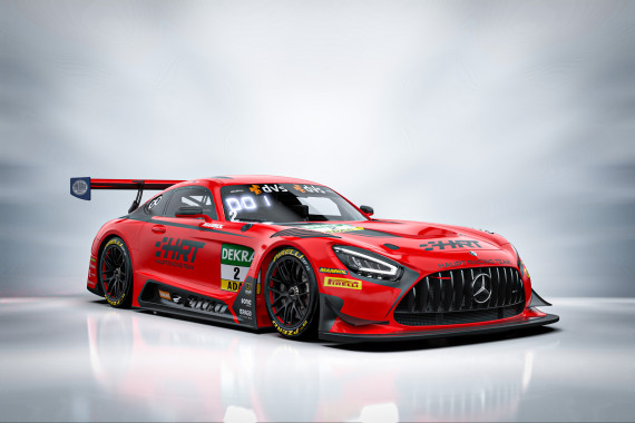 Das Haupt Racing Team feiert mit einem Mercedes-AMG GT3 Evo Premiere im ADAC GT Masters