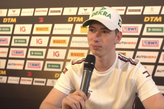 Im Interview spricht David Schumacher u.a. über seine aktuellen Erfolge und weiteren Ziele in der DTM.