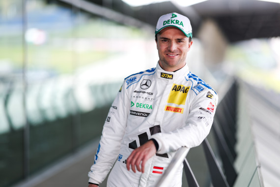 Freut sich auf sein Heimspiel in Spielberg- Mercedes-AMG-Pilot Lucas Auer