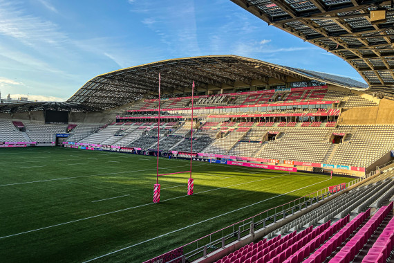 Stade Jean Bouin, la future “Deutsches Haus" à Paris 2024.