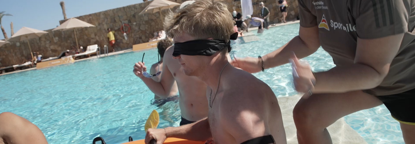 Jacob Schopf bei der Pool-Challenge.