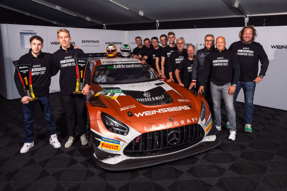 Teamgründer Klaus Landgraf verteidigte mit seinem Rennstall Landgraf Motorsport den Fahrertitel