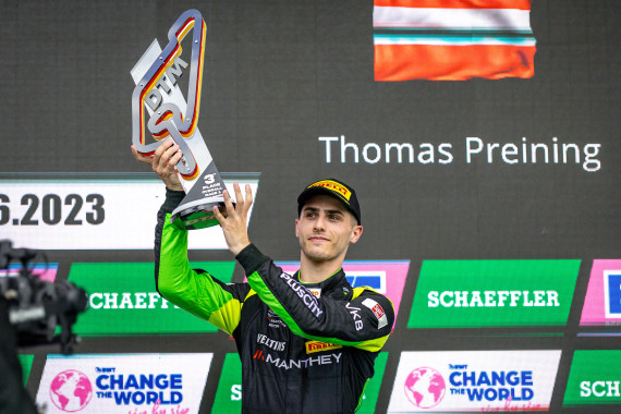 Viertes Podium im siebten Rennen für Thomas Preining