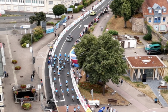 Footage: Drohnenbilder der Bike-Parade