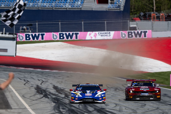 Herzschlagfinale- 0,143 Sekunden trennten den siegreichen Lamborghini und den zweitplatzierten Ford