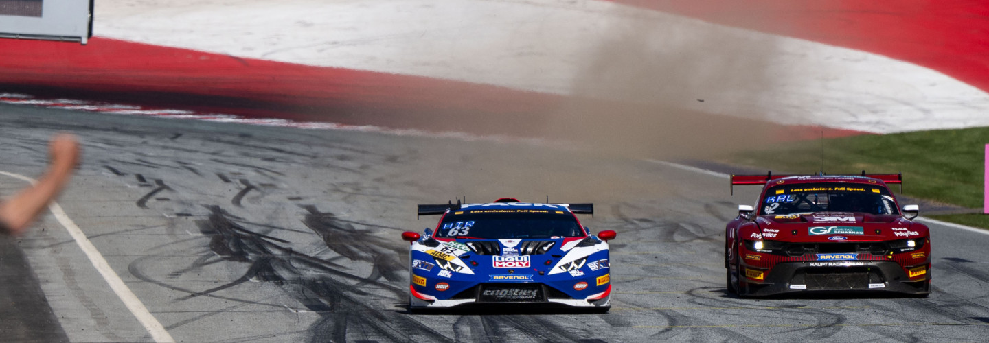 Herzschlagfinale- 0,143 Sekunden trennten den siegreichen Lamborghini und den zweitplatzierten Ford