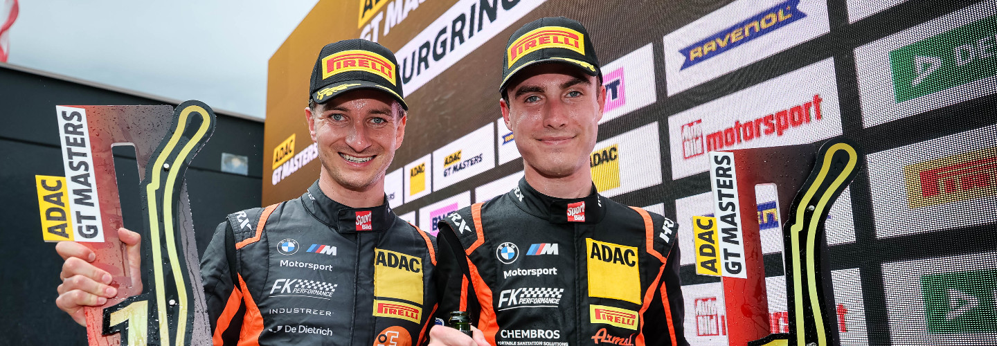 Tim Zimmermann und Leyton Fourie sind neue Tabellenführer des ADAC GT Masters