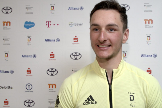 Interview mit Marco Maier nach der Silbermedaille im Biathlon-Sprint