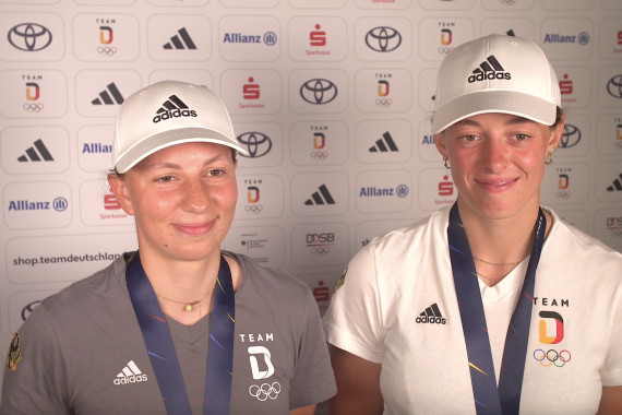 Im Interview sprechen Andrea Herzog und Nele Bayn u.a. über ihren Bronze-Erfolg im Kanu-Slalom (Canadier) im Teamwettbewerb  sowie ihre Erwartungen an das anstehende Einzelrennen.