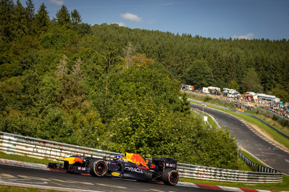 Action auf dem Nürburgring