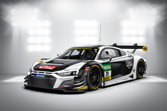 Zweifache Meistermannschaft setzt auf den bewährten Audi R8 LMS GT3 Evo2