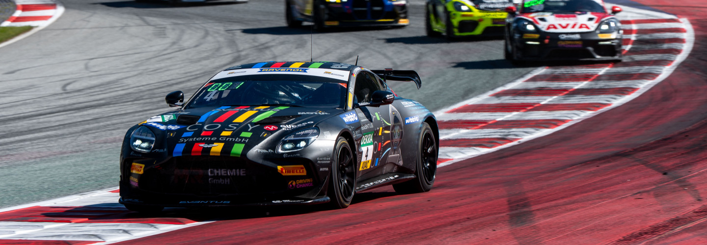 Siegerauto: Der Aston Martin von COSY Racing by ESM