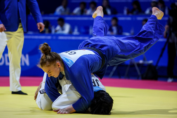 Samira Bock vom Judo-Team