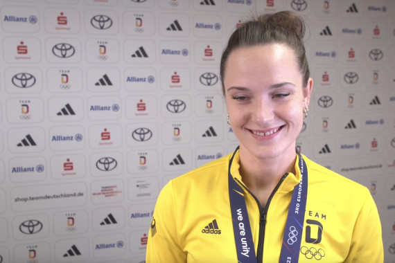 Im Interview spricht die Degenfechterin Alexandra Ehler u.a. über ihren Bronze-Erfolg im Degen-Einzelwettkampf.