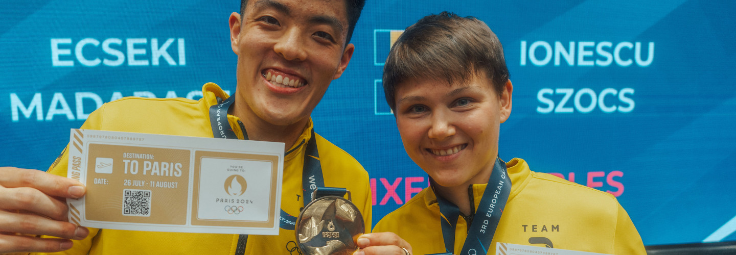 Nina Mittelham und Dang Qiu gewinnen Gold und sichern einen Quotenplatz für Paris