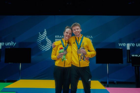 Alexandra Ehler und Laurenz Rieger gewinnen jeweils Bronze