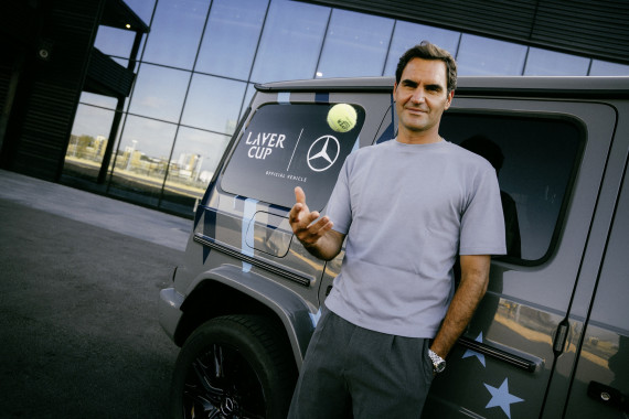 Neon Legacy Initiative: Mercedes-Benz und Roger Federer unterstützen lokale Tennisclubs anlässlich des Laver Cup 2026 in London