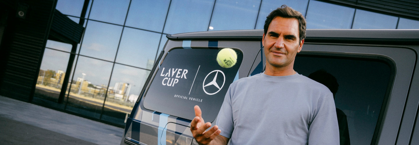 Neon Legacy Initiative: Mercedes-Benz und Roger Federer unterstützen lokale Tennisclubs anlässlich des Laver Cup 2026 in London